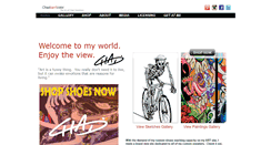 Desktop Screenshot of chadcantcolor.com